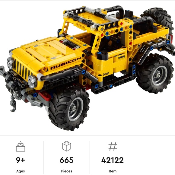 NEW - RETIRED LEGO SET TECHNIC - JEEP #42122